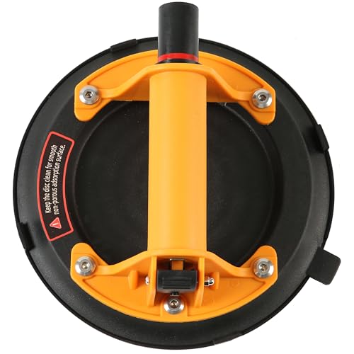 Vacuum Glass Suction Cups, Heavy Duty Glass Sucker Lifter for Moving Tiles, Granite, Window, Furniture, with Carry Case