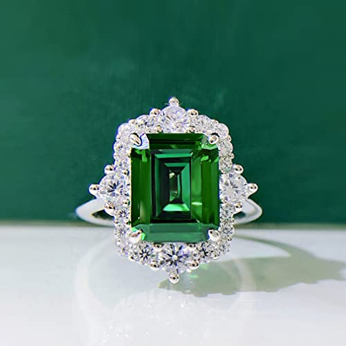 Bijoux de Mariage en Argent 925 et Diamant de Carbone, Cadeau Idéal pour Femme