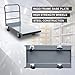 Fworkleft Steel Platform Truck 2200 lb Capacity, 24