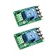 Hailege 2pcs 5V 30A Einkanal-Optokoppler-Isolationsrelaismodul unterstützt High und Low Trigger 5V