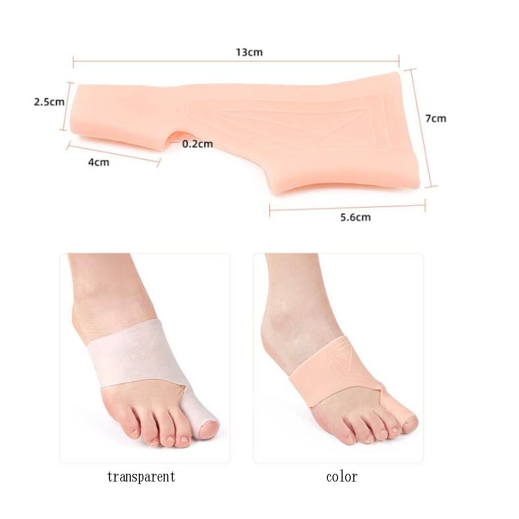 Separatori per Dita sovrapposte, correttore per Piastre per Dita in Gel di Silicone, distanziatori per Dita dei Piedi per Artigli da Sarto dell'alluce valgo e Dita storte