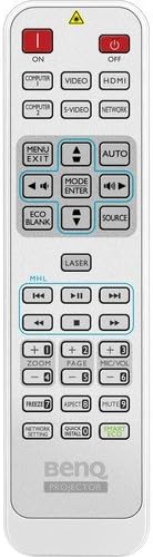 New USARMT Replaced BenQ 5J.J6R06.001 Remote for MW721, MW767, MX720, MX766, MX822ST, MW820ST, MX819ST, MW870UST Projectors