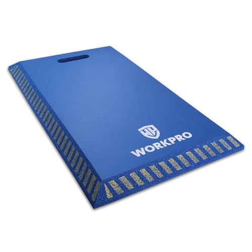 WORKPRO Extra Thick Kneeling Pad, Soft Foam Knee Cushioning, Extra Large Foam Kneeler Mat for Auto-Repair, Gardening, Workout Supplies, 28 x 16 x 1.2i