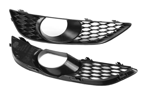 Grille de pare-choc avant centrale pour Audi Q7 4L 2009-2014 avec cache antibrouillard gauche droite