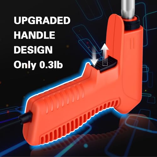 Plastic Welder with 5PCS Soldering Tips,91PCS Welding Rods Weld Kit, 3 in 1 Tool, Portable Repair Kit for Welding, Car Bumper, Kayak Repair(Orange)