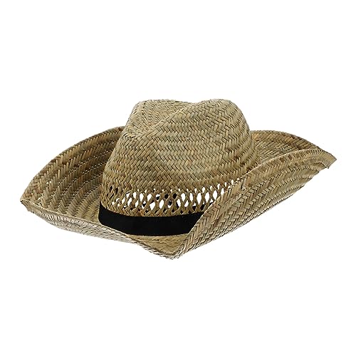 NOLITOY Western Wide Brim for Men and Women Comfortable Sun for Stage Performances Cosplay and Outdoor Activities