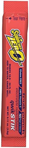 Single Serve Qwik Stik Zero, 50 Sticks/Bag, Fruit Punch