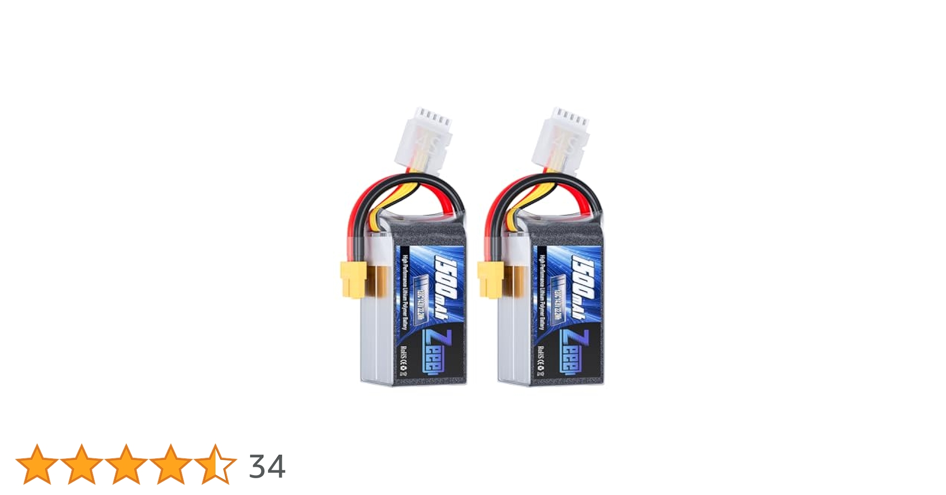 Amazon.co.jp: ゼエエ Zeee 14.8V 120C 1500mAh 4S lipo battery