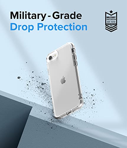 Coque iPhone SE Ringke Fusion antichoc et transparente pour iPhone 8 - 5