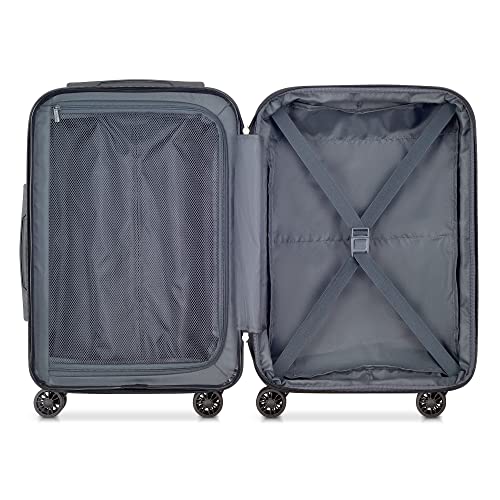 DELSEY PARIS Helium Aero Hardside Expandable Luggage with Spinner Wheels, Blue Cobalt, Carry-On 19 Inch by DELSEY PARIS - Used condition - Image 3