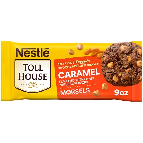 Nestle Toll House Caramel Flavored Morsels, Caramel Chips For Baking, Gluten Free 9 oz