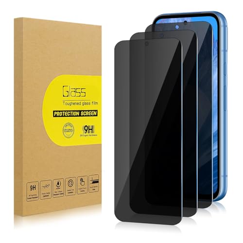 Lokyoo 3 Pack Privacy Screen Protector for Google Pixel 8A[Anti-Spy Tempered Glass] Ultra HD Anti-Scratch Bubble-Free Easy Install 9H Protective Glass for Pixel 8a