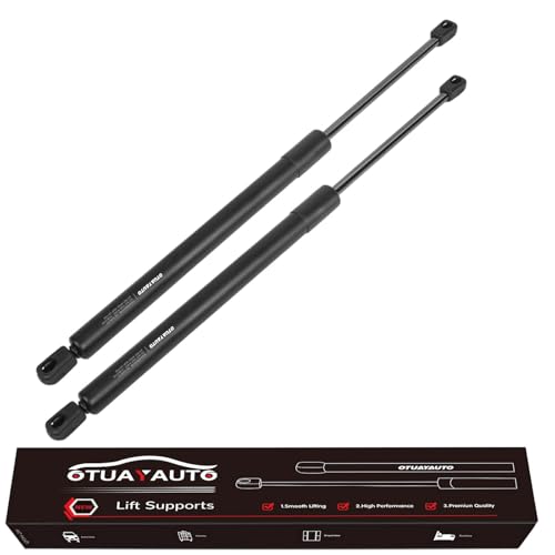 OTUAYAUTO Premium Rear Window Shocks Struts Replacement for 2011-2017 Jeep Wrangler 2018 JK Back Glass Lift Supports OEM Factory Style 6678, 68068261AA (Pack of 2)