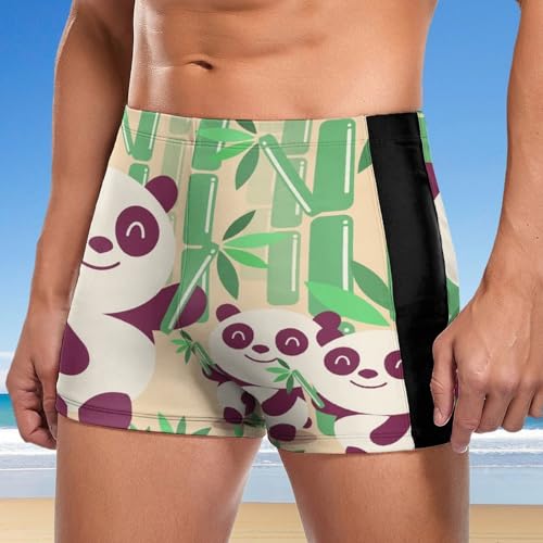 Swimming trunks maillot de bain boxer extensible pour homme