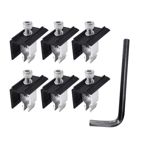 Pinces de panneau solaire en aluminium de haute précision