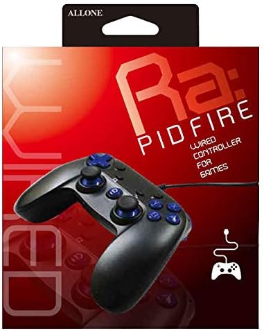 Amazon Co Jp Allone アローン Nintendo Switch用 有線式コントローラー Pc対応 ジャイロセンサー 加速度センサー 連射機能 簡単接続 軽量設計 日本メーカー ブラック Video Games