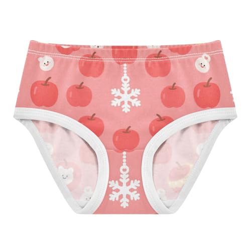 Girls' Underwear Red Fruit Toddle Brief Panties 2-8 Years 20300588