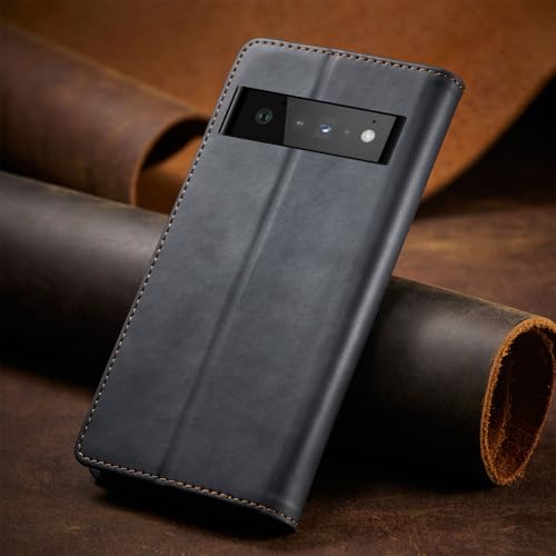 Étui portefeuille Google Pixel 9 Pro XL noir avec rabat aimanté - 6