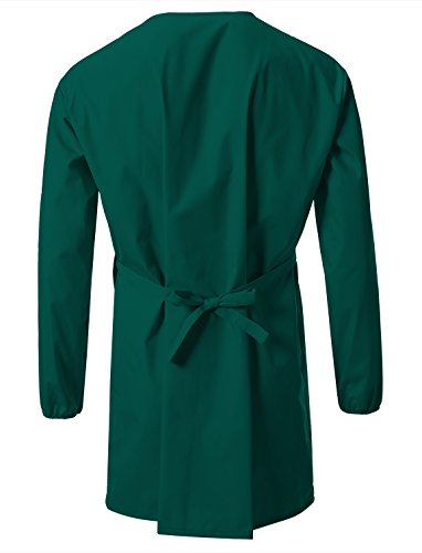 7 Encounter Unisex Multifuctional Wrap Smock Green Size 2XL/3XL