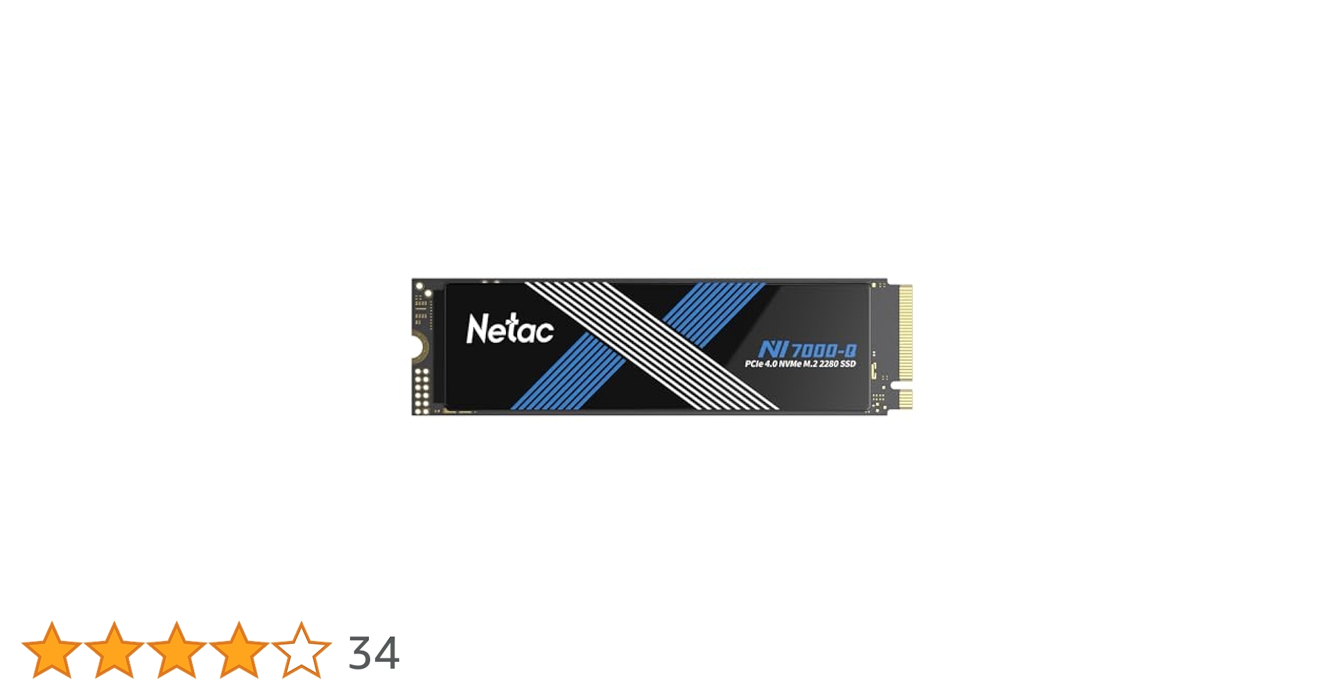 Amazon | Netac NV7000-Q M.2 NVMe SSD 1TB PCIe Gen 4×4 最大