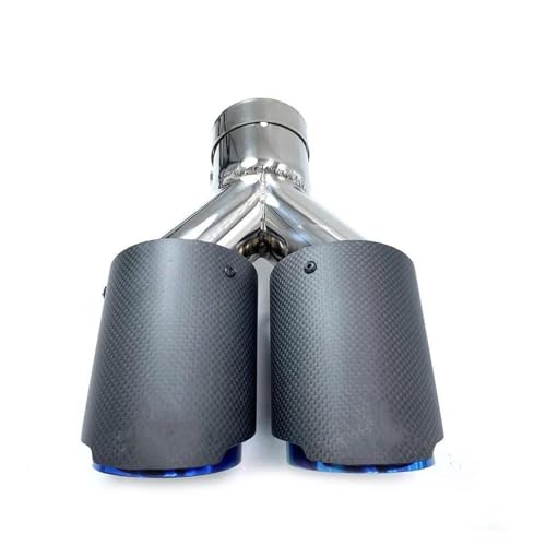 Tubo de escape coche universal de salida doble para actualizar la estética trasera de VW