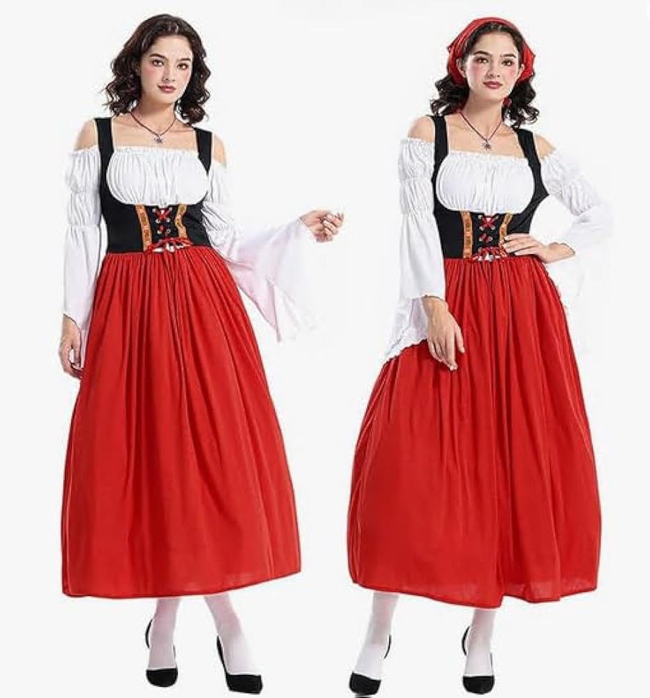 Amazon.co.jp: 【F-Y88】ディアンドル ドイツ 民族衣装女性用