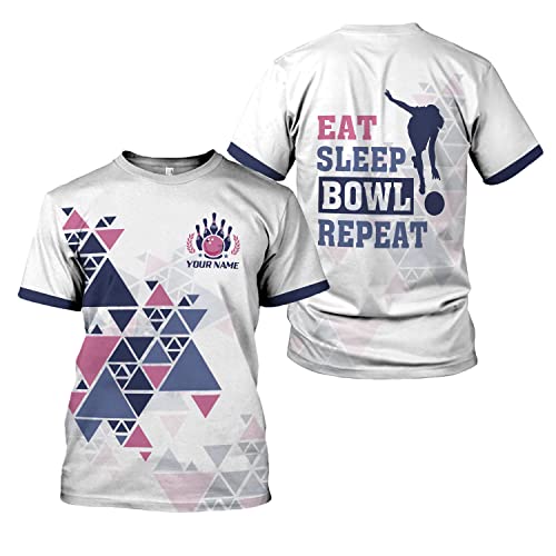 Chemise d'entraînement bowling personnalisé respirant pour fitness et sport
