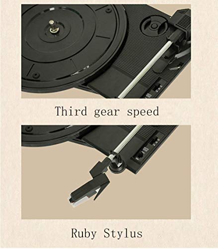 Platine Vinyle pour Tourne-Disque, Tourne-Disque avec Bluetooth, Gramophone Trois Vitesses, Jouer du Vinyle - Les Beatles, Paul McCartney, John Lennon, RIngo Starr, George Harrison Platine Vinyle pour Tourne-Disque, Tourne-Disque avec Bluetooth, Gramophone Trois Vitesses, Jouer du Vinyle – Image 6