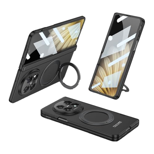 Étui Oppo Find N5 support rotatif 360 et charnière magnétique avec verre intégré