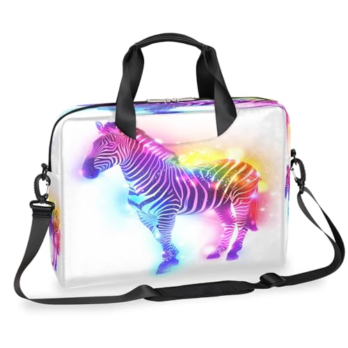 Sacoche ordinateur portable 13 à 16 pouces avec bandoulière réglable couleur élégante