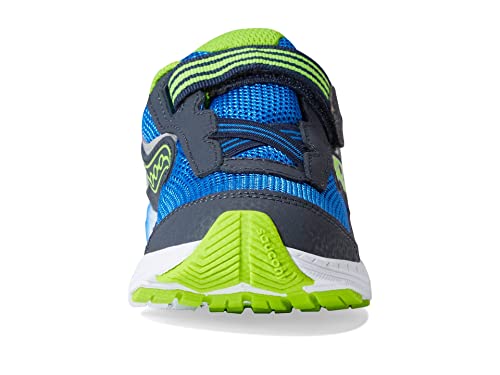 Saucony Ride 10 Jr Sneaker, Navy/Green, 6.5 US Unisex Little Kid3