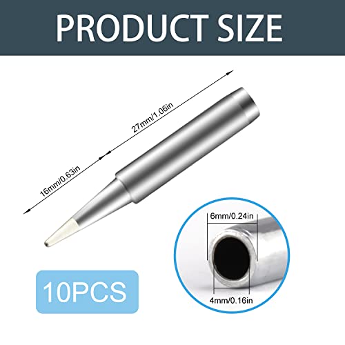 900M-T-B - Punte di ricambio per saldatore, set da...