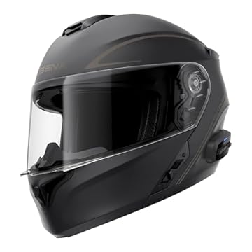 modular helmet with sena bluetooth