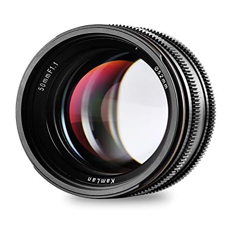 Kamlan 50mm F1.1 APS-C Große Blende Manueller Fixfokus Objektiv Cover