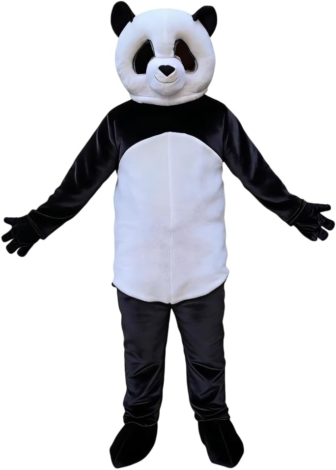 Panda Mascot Costume Halloween Party Cute Adult Panda Cosplay Costume