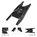 IUVWISN Dirt Bike Rear Fender Mud Guard Motorcycle Mudguard for Talaria X3 XXX PRO Electric Dirt Bike Imitation Carbon Fiber