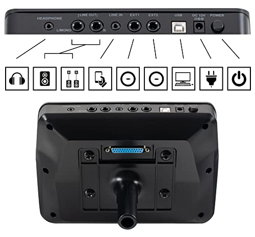 Xdrum DD-670 Batteria Elettronica Mesh Drum Kit Con Vero Hi-Hat E Gusci In Legno - Pad Rullante 14" E Kick Pad Da 20" - 720 Suoni, 20 Kit Preimpostati E 20 Kit Utente - Hardware Incluso - Nero Lucido - 5