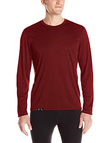 Camiseta Proteção Solar Permanente UV50+ Tecido Gelado – Slim Fitness GG Vinho