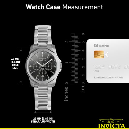 Image of Invicta Speedway Stainless Steel Men's Quartz Watch - 42mm