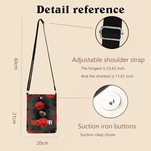 XYANFA Hades Townn Musical Theatre Gift Musicals lover Crossbody Bag Stagey Play Gift Musical Theater Purse Shoulder Bag2