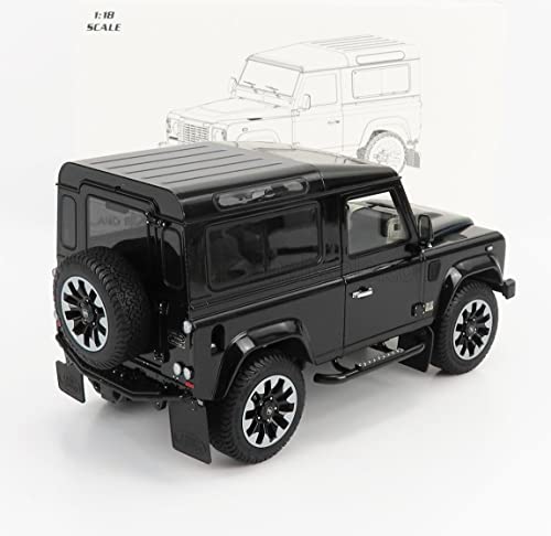 Modelo a escala 1:18 Defender 90 Works V8 70th Edition 2018 miniatura 2