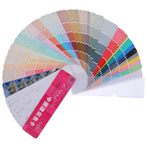 DOITOOL Campioni Vernice Con Colori Schede Campione Colore Standard Per Abbinare Colori Vernice Strumenti Per Progetti Pittura Su Pareti Interne Ed Esterne Pavimenti e Mobili