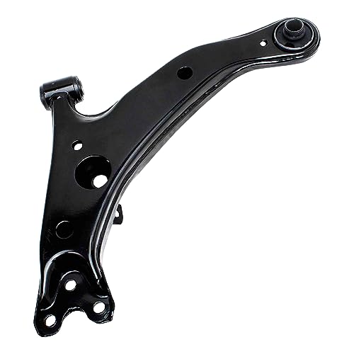 Image of Detroit Axle - 6pc Front End Control Arms Kit for Toyota 1996-2002 Corolla 2 Lower Control Arms 2 Lower Ball Joints 2 Outer Tie Rod Ends 1997 1998 1999 2000 2001 Replacement