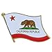 US Flag Store California Flag Lapel Pin