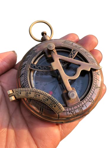 Brújula personalizada de latón portátil para regalo miniatura 2