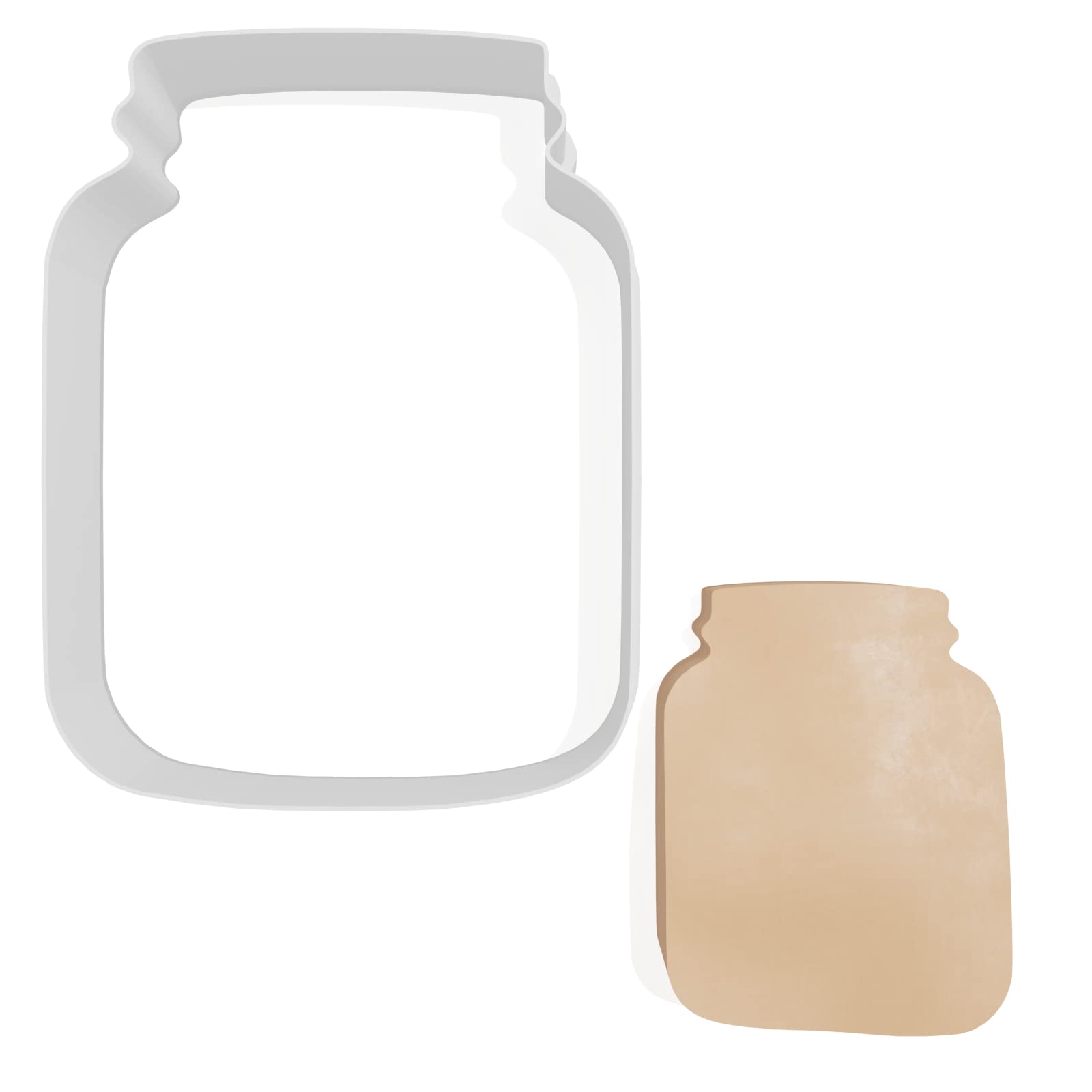 Mason Jar Cookie Cutter - 3 Sizes