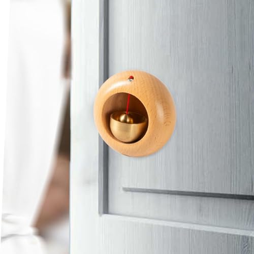 MYCENSE Carrilhão de Porta Rústico para Entrada de Casa, redondo, Tamanho real