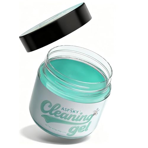 ASFSKY Car Cleaning Gel (Green,Magnolia) Cleaning Putty Universal Dust Cleaning