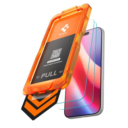 Image of Spigen AlignMaster S AR Tempered glass for iPhone 18 Pro / 17 Pro