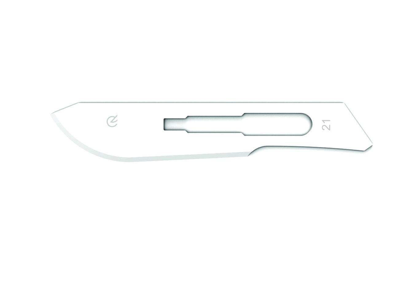 GIMA - Sterile Einweg-Klinge, aus Kohlenstoffstahl, Nr. 20, 100er Pack, 27005